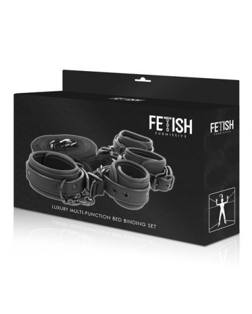 Fetish Submissive Cuff  and Tether Set