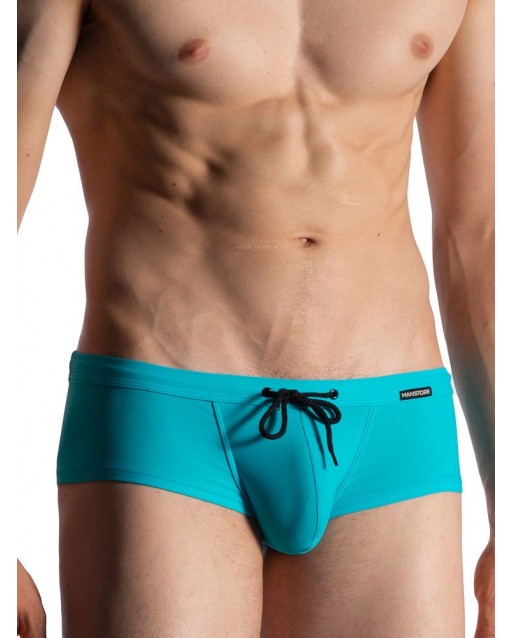 Costume azzurro - Beach Hot Pants Cyan M962 - Manstore
