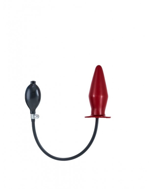 Plug anale gonfiabile - Rosso XL