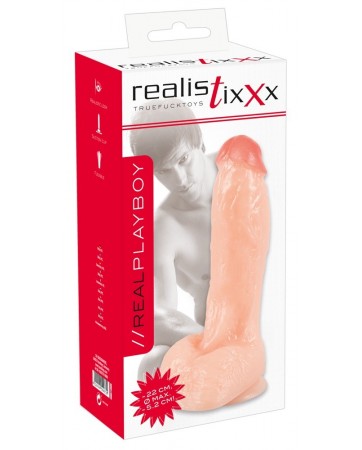 Real Playboy - Dildo Realistico con Testicoli - Realistixxx