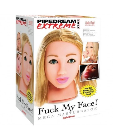 Masturbatore viso - Fuck My Face - Brunette - Pipedream