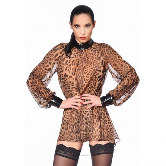 Emilia blouse leopard - Parice Catanzaro