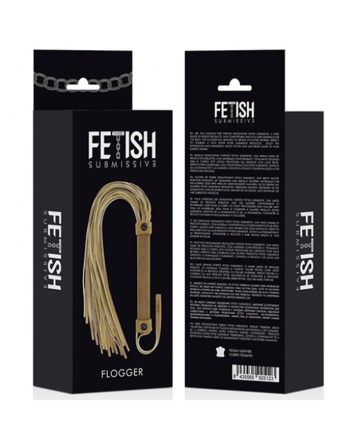 FLOGGER IN PELLE VEGANA - FETISH SUBMISSIVE FLOGGER IN PELLE VEGANA - FETISH SUBMISSIVE