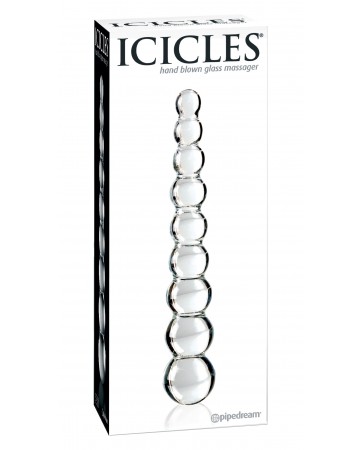 Icicles No. 02 - Hand Blown Glass Massager