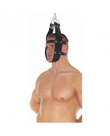 HANGING MASK WITH RINGS AND CHIN BAND