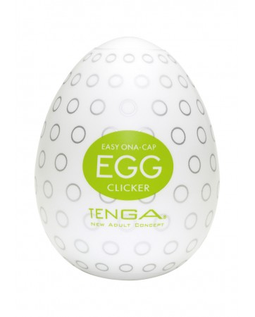 Masturbatore a forma di uovo Clicker - Tenga