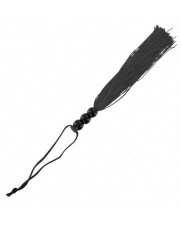 Frusta piccola nera - Rubber Whip 25 cm