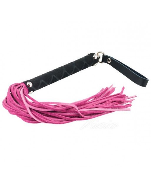 Frusta in pelle scamosciata rosa a 38 code 35 cm - Rimba Frusta in pelle scamosciata rosa a 38 code 35 cm - Rimba