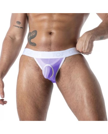 Mon Amour Microfiber Jock Purple - Tof Paris