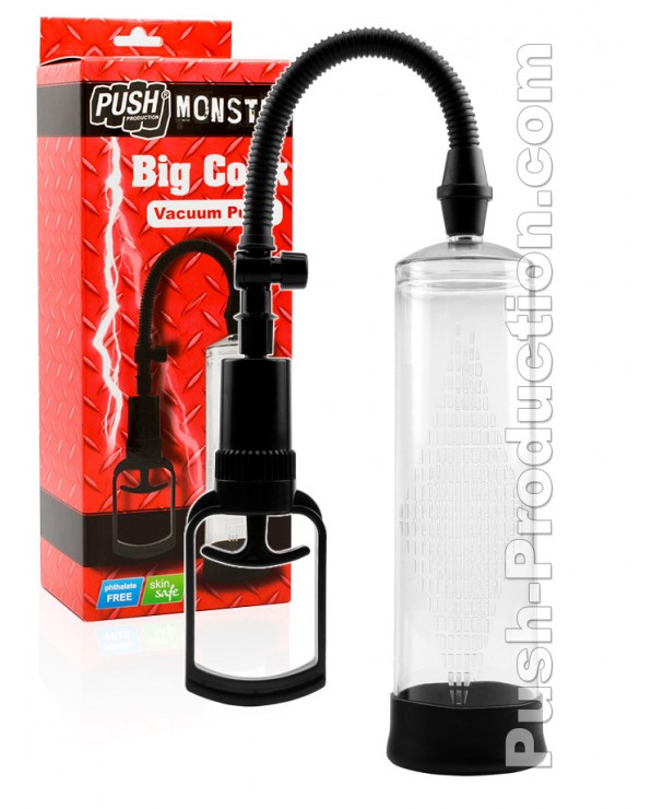 Big Cock Vacuum Penis Pump - Push Monster 